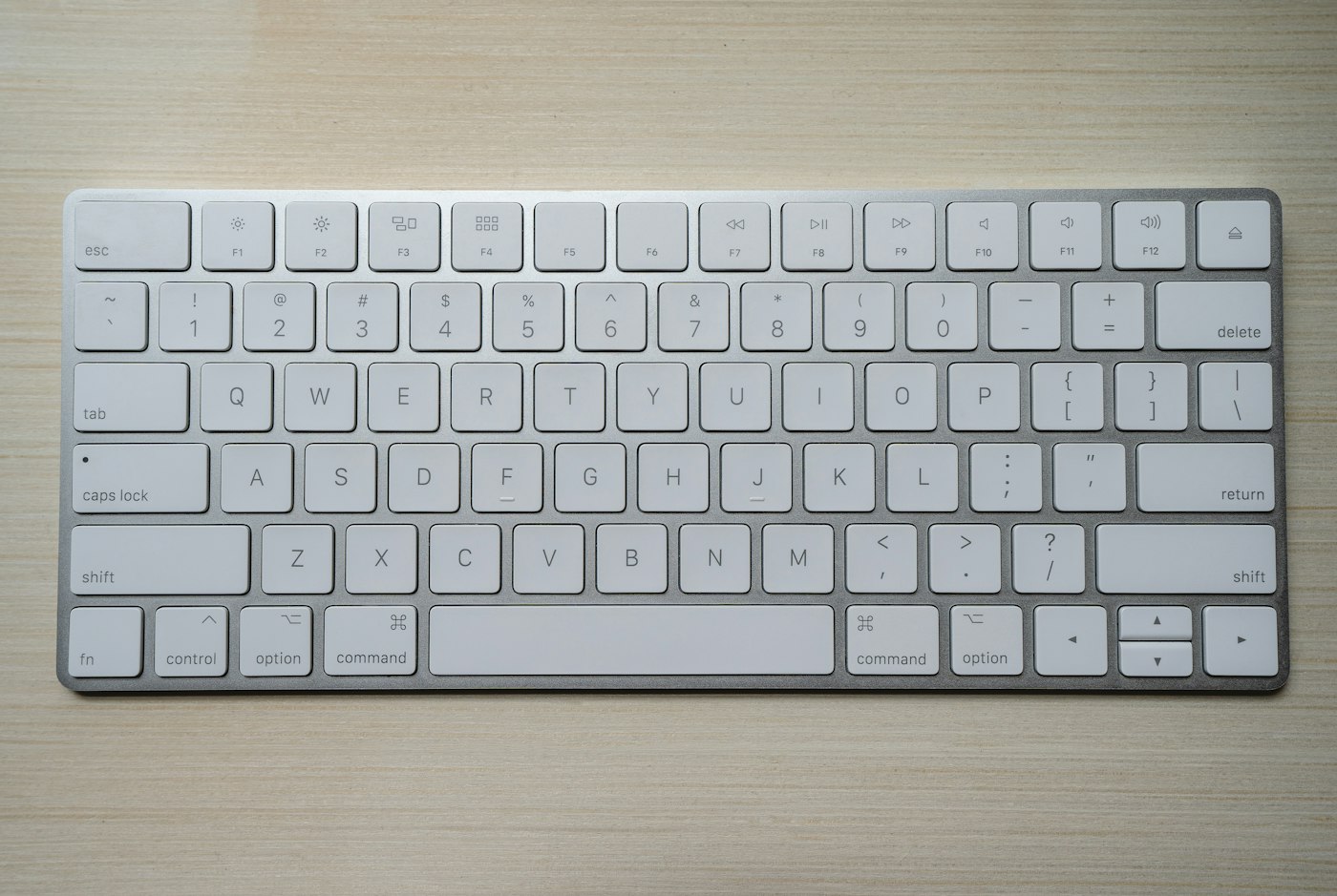 Clavier sans fil blanc