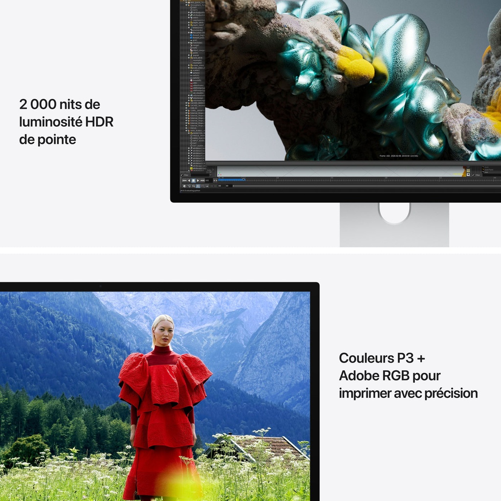 Studio Display XDR - Verre standard - Support à inclinaison et hauteur réglables 4