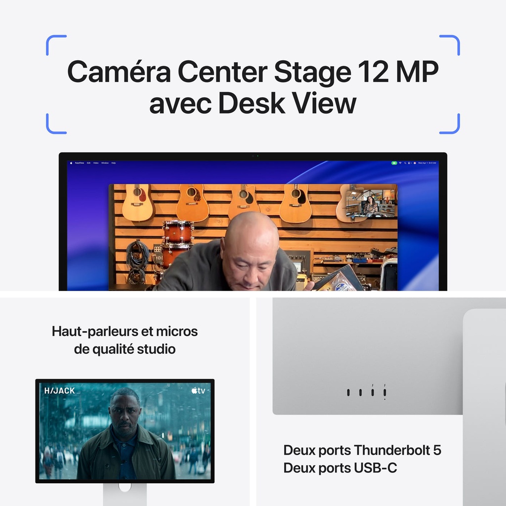 Studio Display XDR - Verre standard - Support à inclinaison et hauteur réglables 5