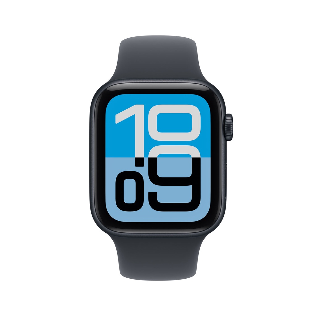 Apple Watch SE 3 GPS, Boîtier en aluminium minuit de 44 mm, Bracelet Sport minuit - M/L 2