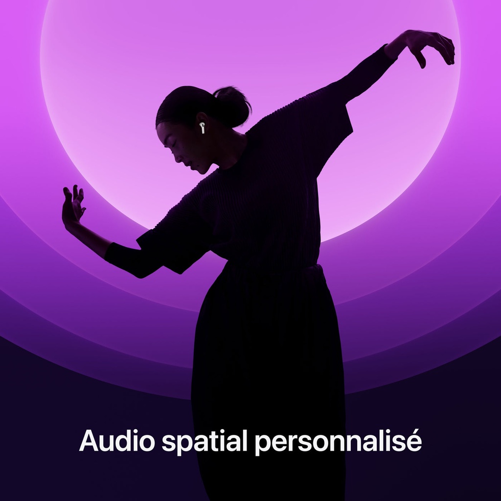 AirPods 4 avec Réduction active du bruit 5