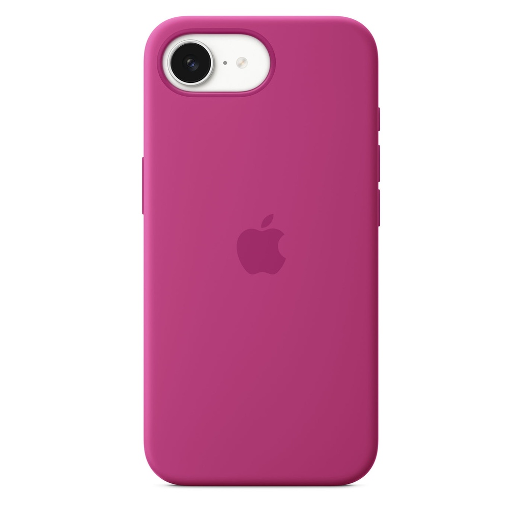 [MD3W4ZM/A] Coque en silicone pour iPhone 16e – Fuchsia