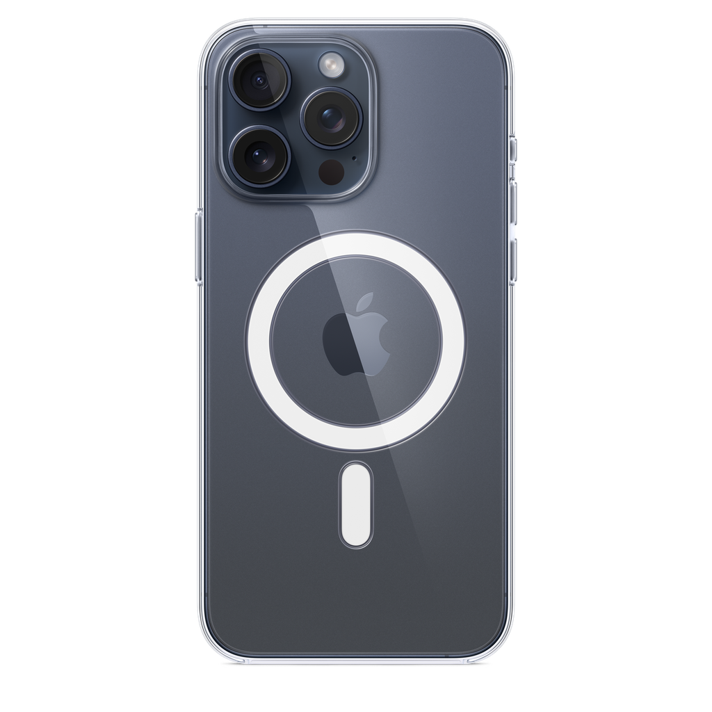 Coque transparente avec MagSafe pour iPhone 15 Pro Max 2