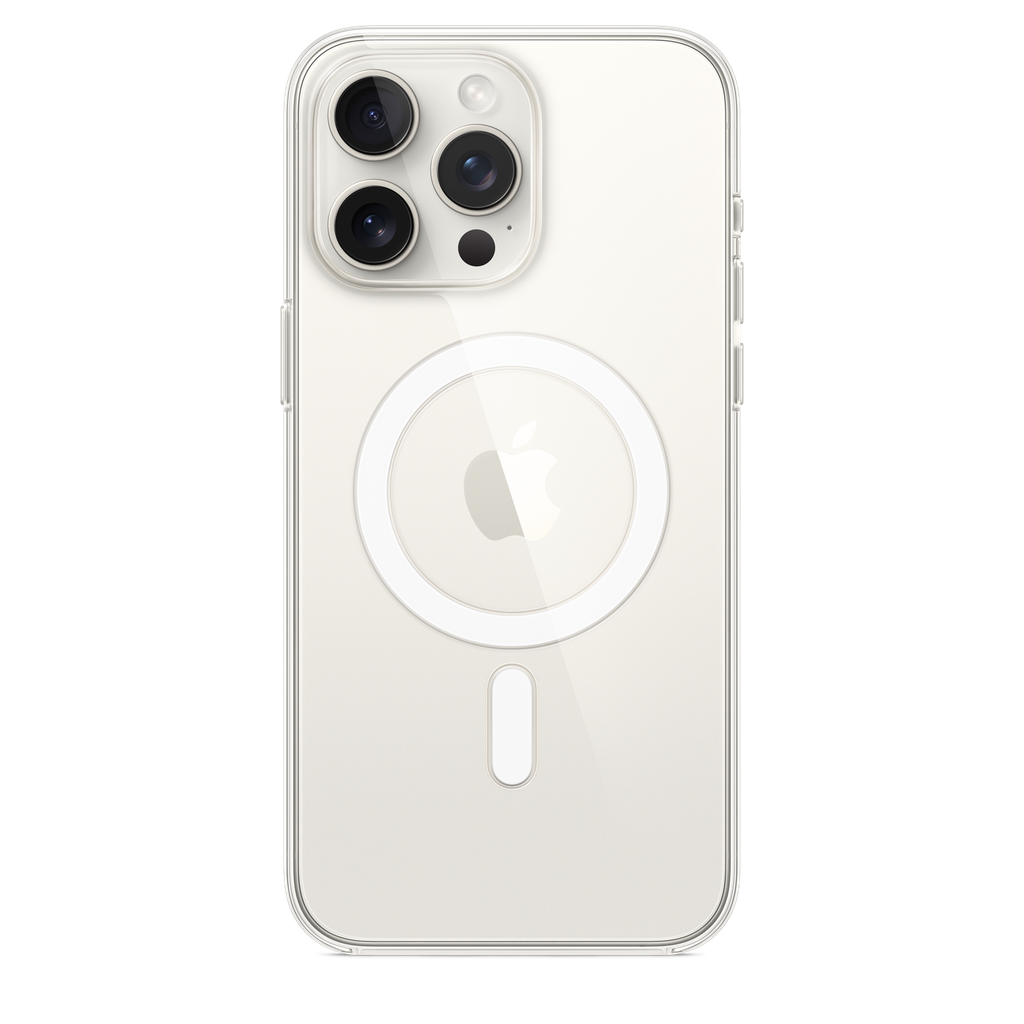 Coque transparente avec MagSafe pour iPhone 15 Pro Max 3