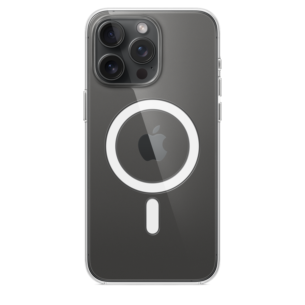 Coque transparente avec MagSafe pour iPhone 15 Pro Max 4